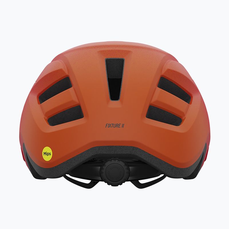 Detská cyklistická prilba Giro Fixture II matne červená fade 3