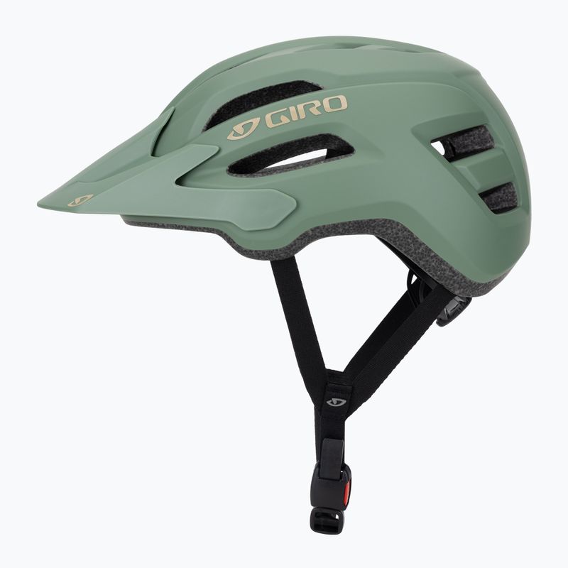 Cyklistická prilba Giro Fixture II matná hedge green/dark shark 3