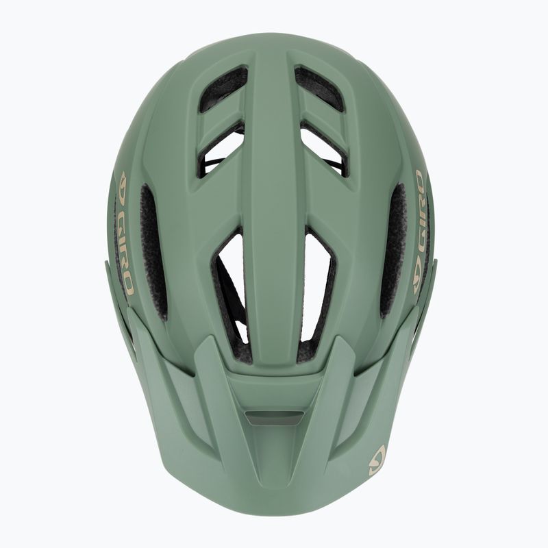 Cyklistická prilba Giro Fixture II matná hedge green/dark shark 6