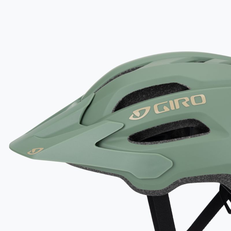 Cyklistická prilba Giro Fixture II matná hedge green/dark shark 7