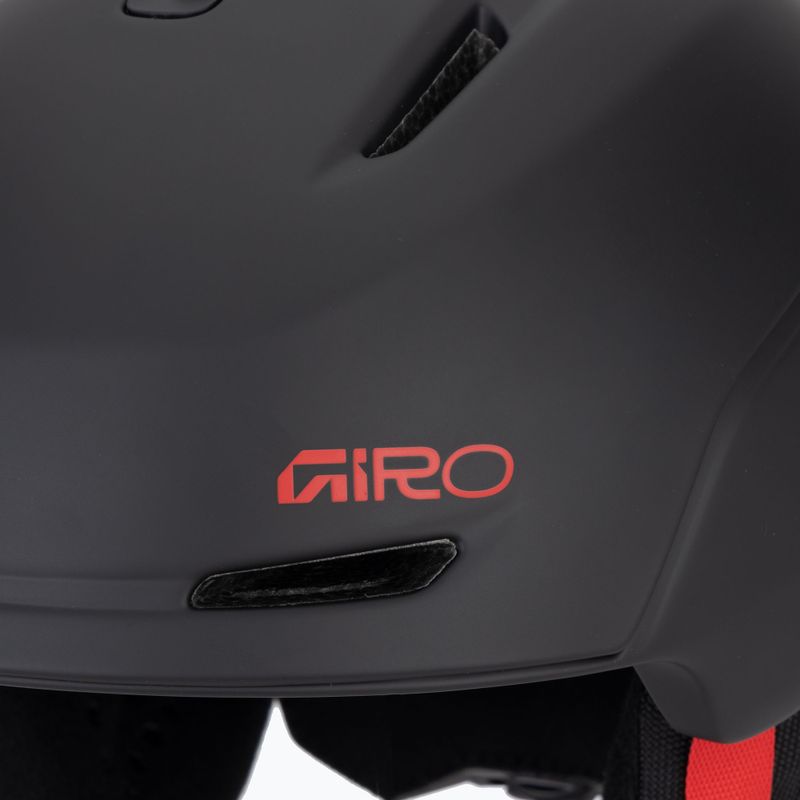 Lyžiarska prilba Giro Neo matte black red 7