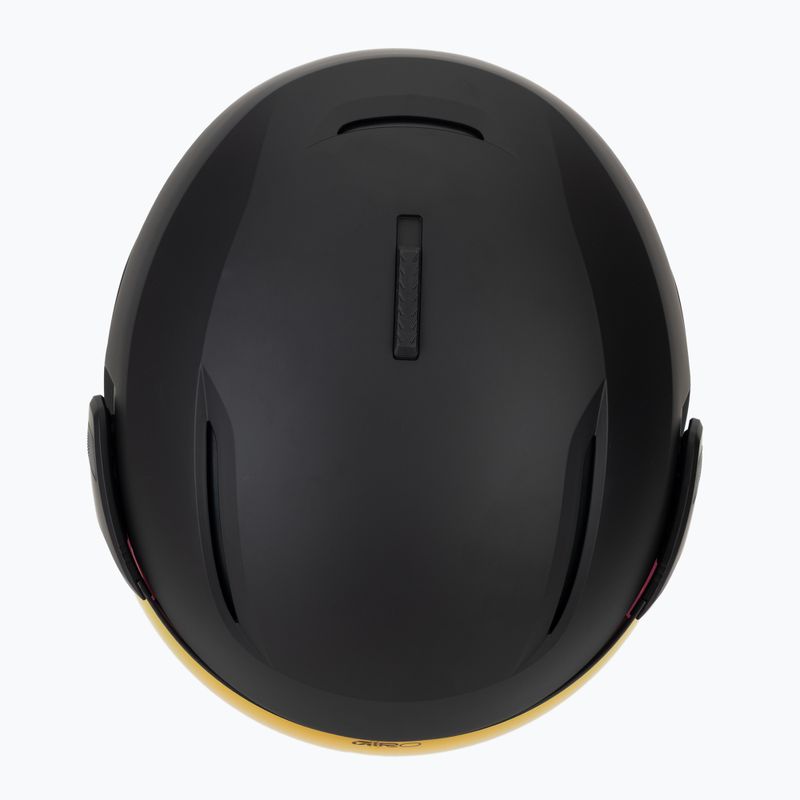 Lyžiarska prilba Giro Orbit Spherical Mips matte black/vivid ember 6
