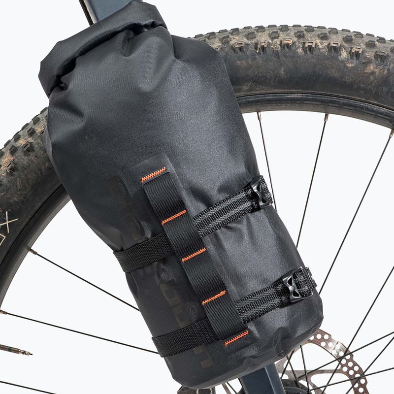 Cyklistická taška na kufor/widelec Blackburn Outpost Elite Cargo 6,5 l čierna 5