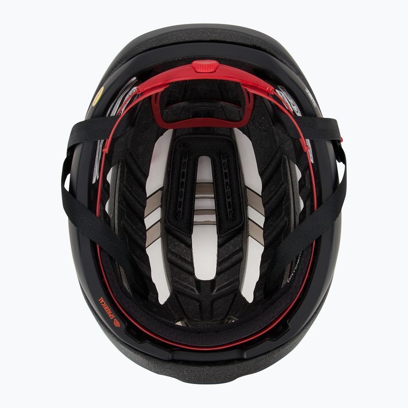 Cyklistická prilba Giro Aries Spherical MIPS matná karbónová červená 6