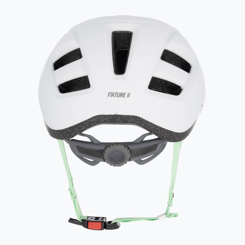 Dámska cyklistická prilba Giro Fixture II W matte white green pearl 3