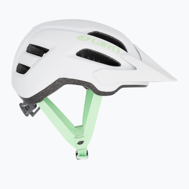 Dámska cyklistická prilba Giro Fixture II W matte white green pearl 4