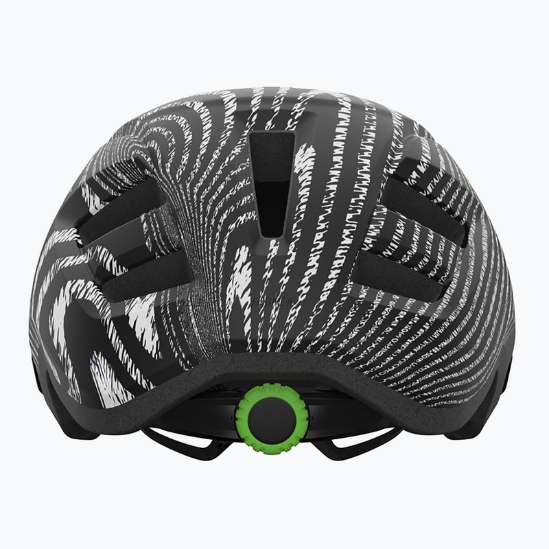 Detská cyklistická prilba Giro Fixture II Integrated MIPS matná čierna ripple fade 3