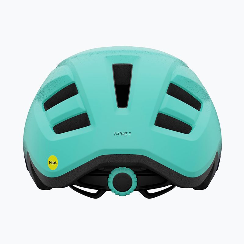 Detská cyklistická prilba Giro Fixture II Integrated MIPS matná polnočná modrá/screaming teal/fade 3
