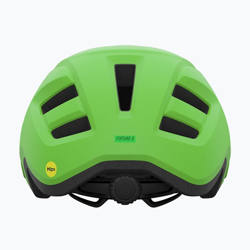 Detská cyklistická prilba Giro Fixture II matná svetlozelená 3