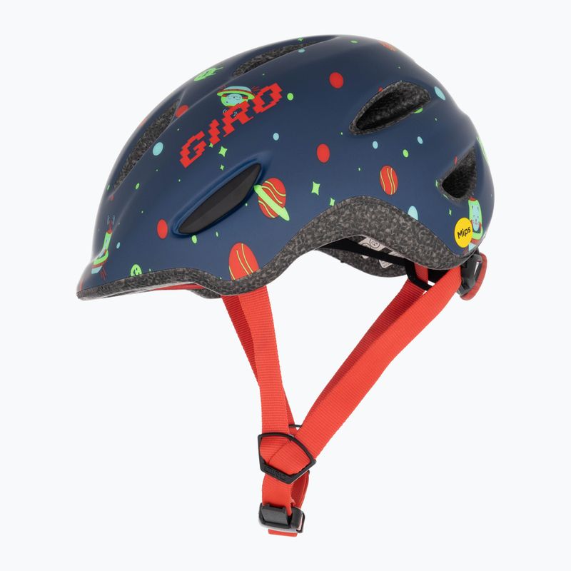 Detská cyklistická prilba Giro Scamp Integrated MIPS matte midnight space 5