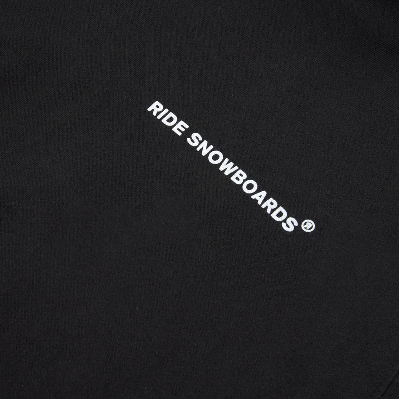 Pánska mikina RIDE Old English Hoody black 3