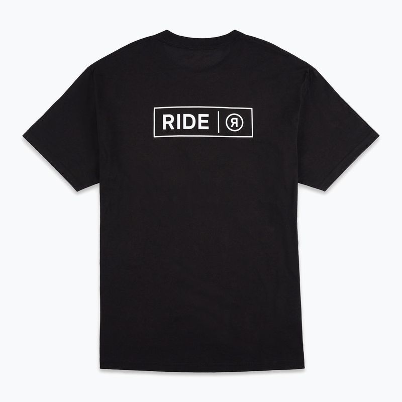 Pánske tričko s logom RIDE black 2