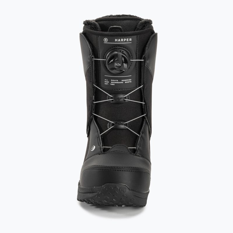 Dámske topánky na snowboard RIDE Harper black 3