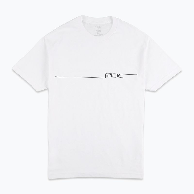 Pánske tričko RIDE Zero Logo Tee white