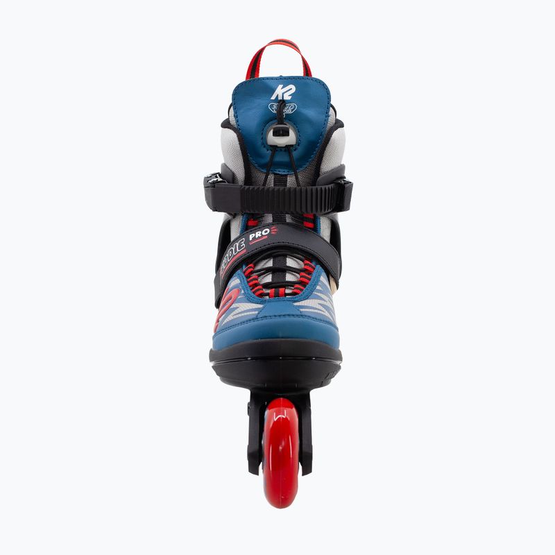 Detské kolieskové korčule K2 Eddie Pro gray/blue 2