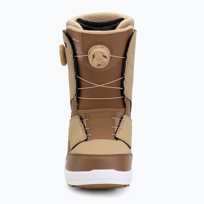 Dámske snowboardové topánky K2 Kinsley black tan 3