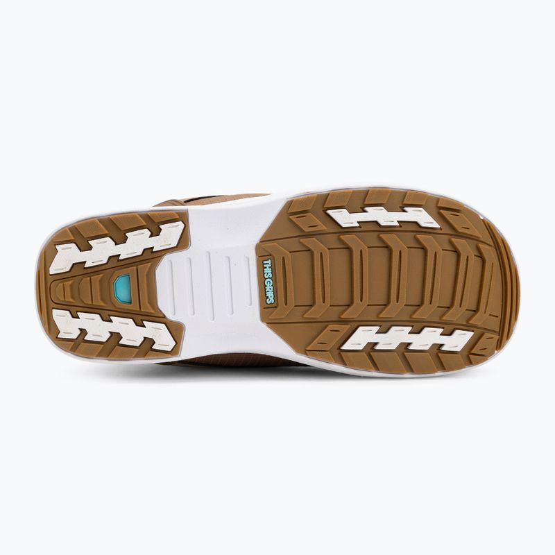 Dámske snowboardové topánky K2 Kinsley black tan 4