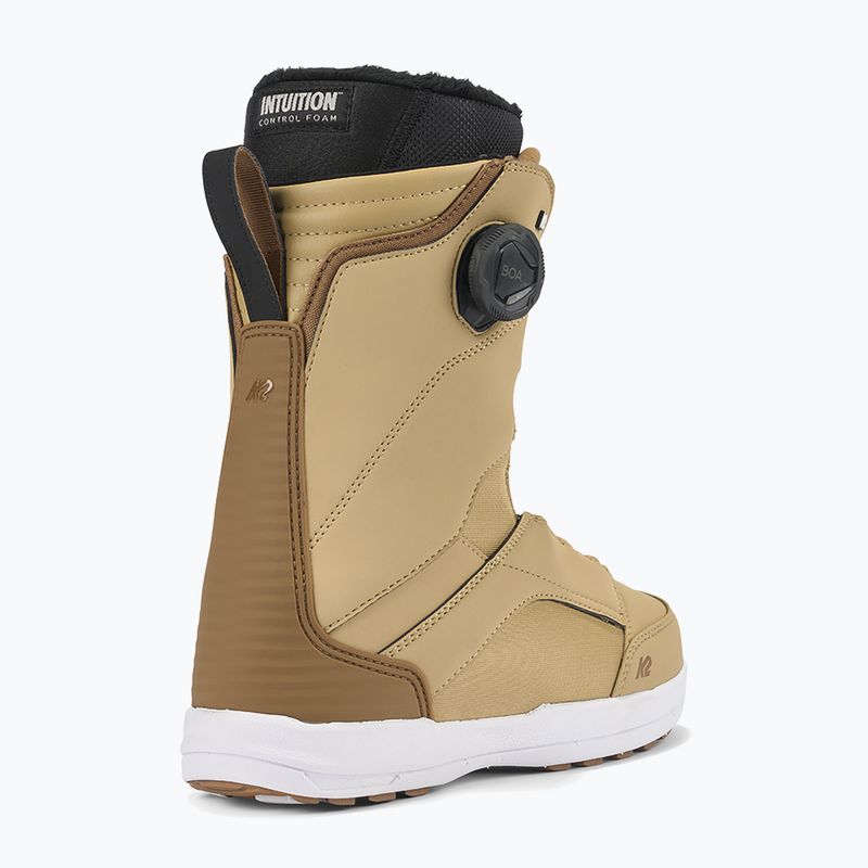 Dámske snowboardové topánky K2 Kinsley black tan 3