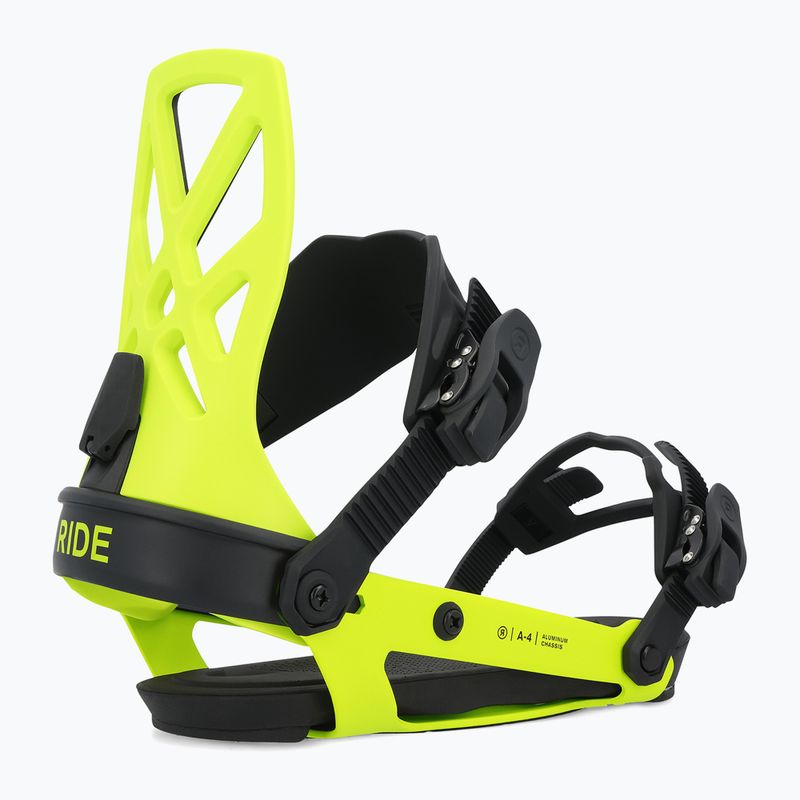 Pánske snowboardové viazanie RIDE A-4 lime 2