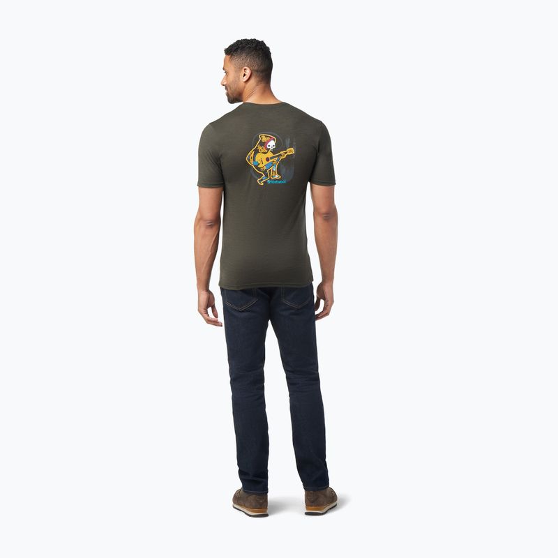 Pánske tričko Smartwool Memory Quilt Graphic Tee Guitar trekking shirt black 16834 3