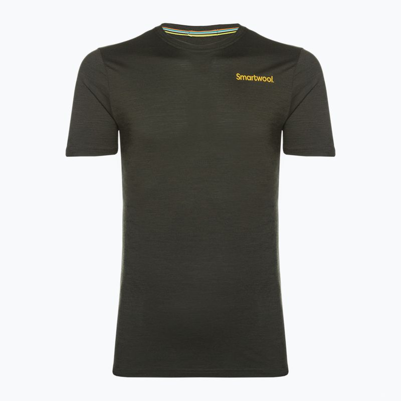 Pánske tričko Smartwool Memory Quilt Graphic Tee Guitar trekking shirt black 16834 4