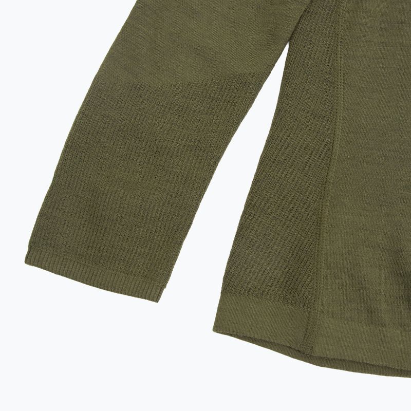 Pánska termoakčná mikina Smartwool Intraknit Merino 200 Crew winter moss 4