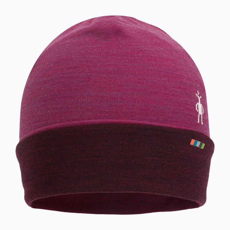Zimná čiapka Smartwool Thermal Merino Reversible Cuffed ružová SW956-J61 2