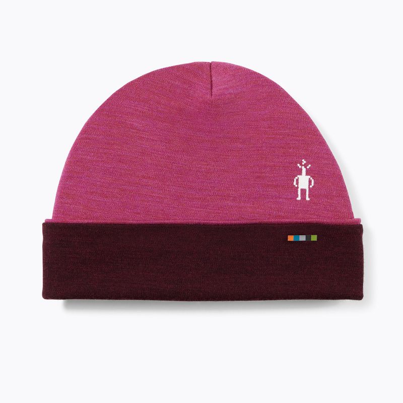 Zimná čiapka Smartwool Thermal Merino Reversible Cuffed ružová SW956-J61 4