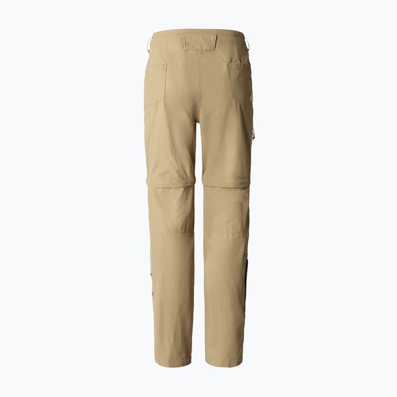 Dámske trekingové nohavice The North Face Exploration Conv Reg Straight beige NF0A7Z97PLX1 2