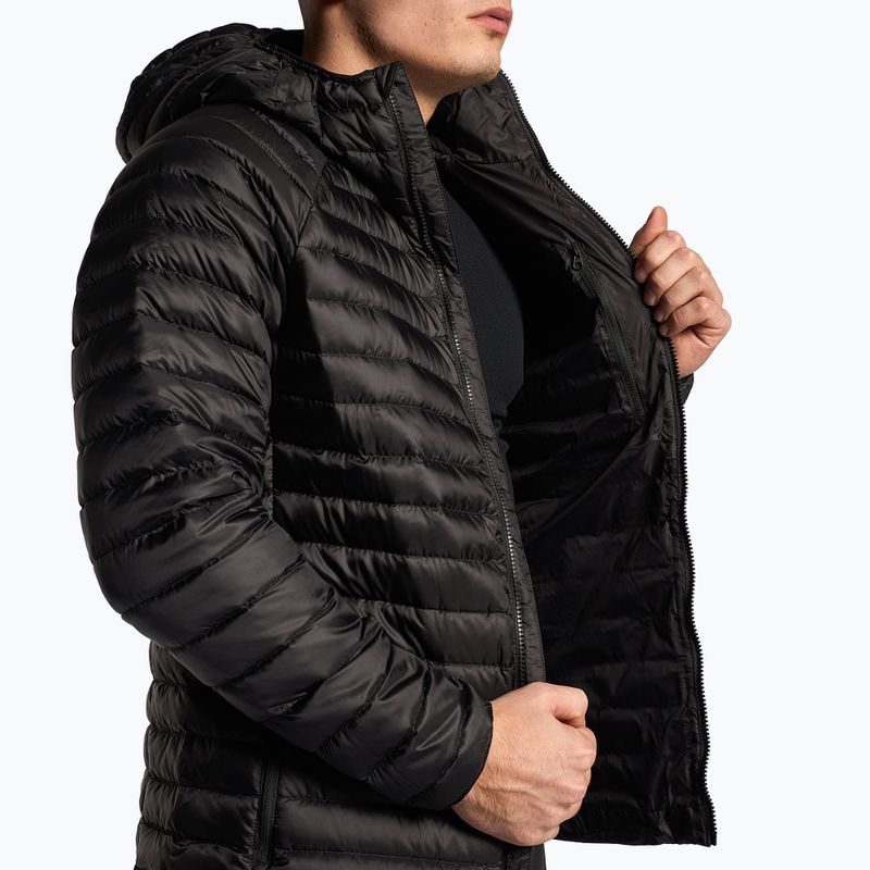 Pánska páperová bunda The North Face Bettaforca Lt Down Hoodie black/black 5