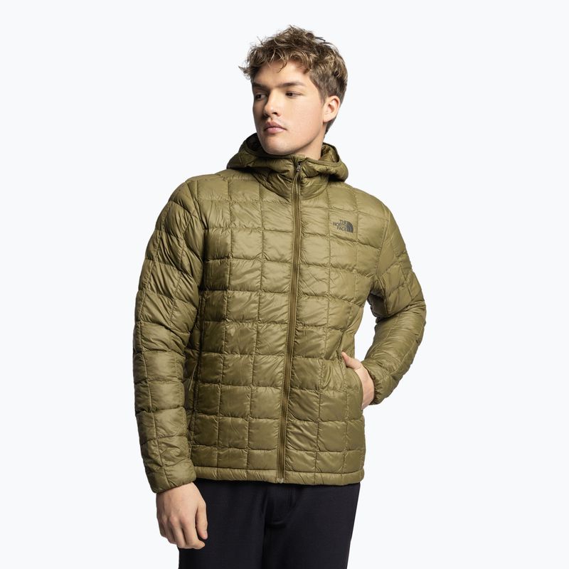 Pánska páperová bunda The North Face Thermoball Eco Hoodie 2.0 green NF0A5GLK37U1