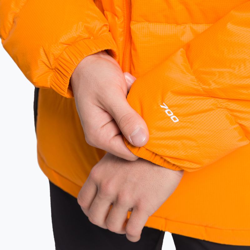 Pánska páperová bunda The North Face Diablo Down Hoodie žltá NFA4M9L 8