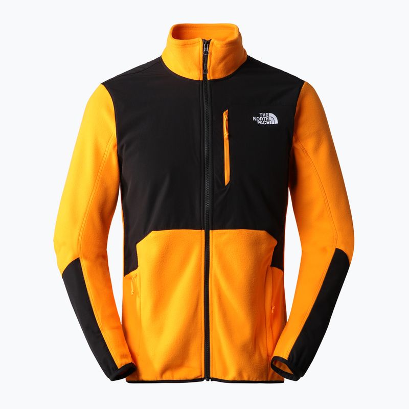 Pánska fleecová mikina The North Face Glacier Pro black and orange NF0A5IHS7Q61 8