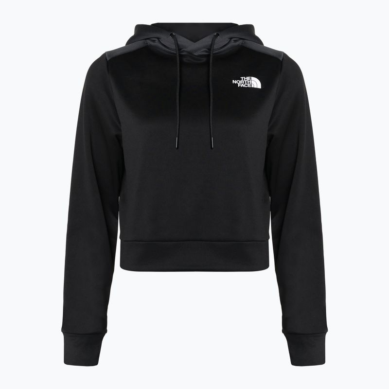 Dámska trekingová bunda The North Face Reaxion Fleece P/O Hoodie čierno-šedá NFA7ZACKT1 4