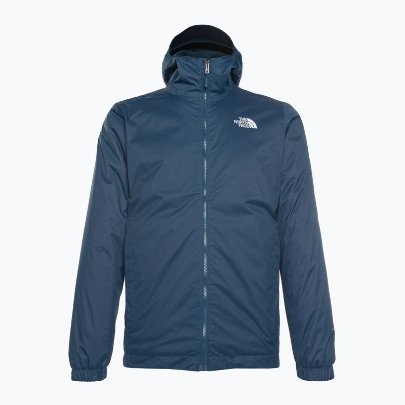 Pánska bunda do dažďa The North Face Quest Insulated shady blue/black heather