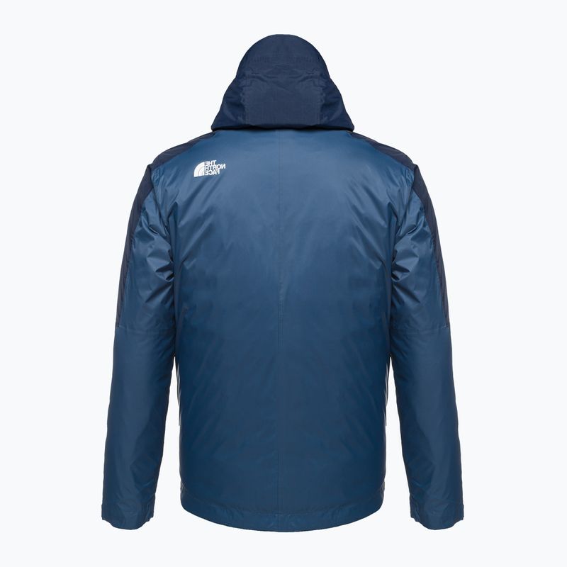 Pánska páperová bunda The North Face New Dryvent Down Triclimate shady blue/summit navy 7