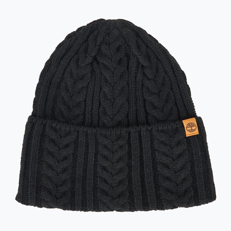 Dámska zimná čiapka Timberland Cable Beanie black