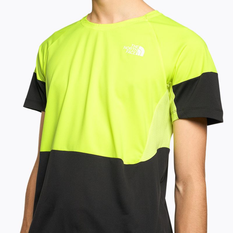 Pánske trekingové tričko The North Face Bolt Tech žlto-čierne NF0A825GFM91 3