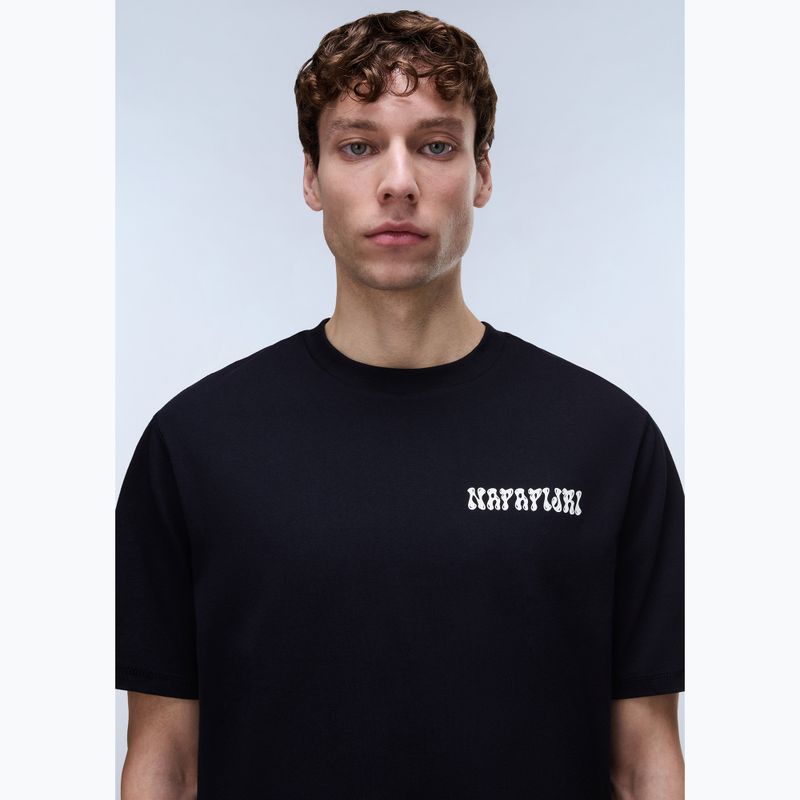 Pánske tričko Napapijri S-Sol black beauty 4