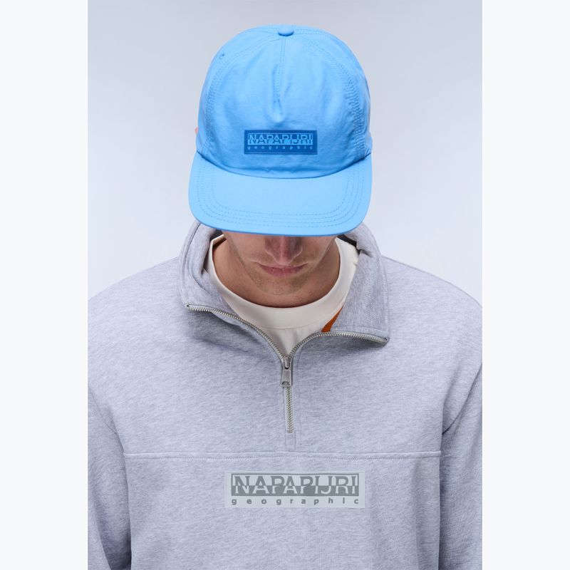 Pánska šiltovka Napapijri F-Box Logo blue jasper 6