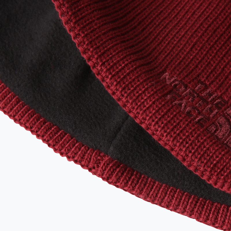 The North Face Bones Recyklovaná zimná čiapka červená NF0A3FNS6R31 4