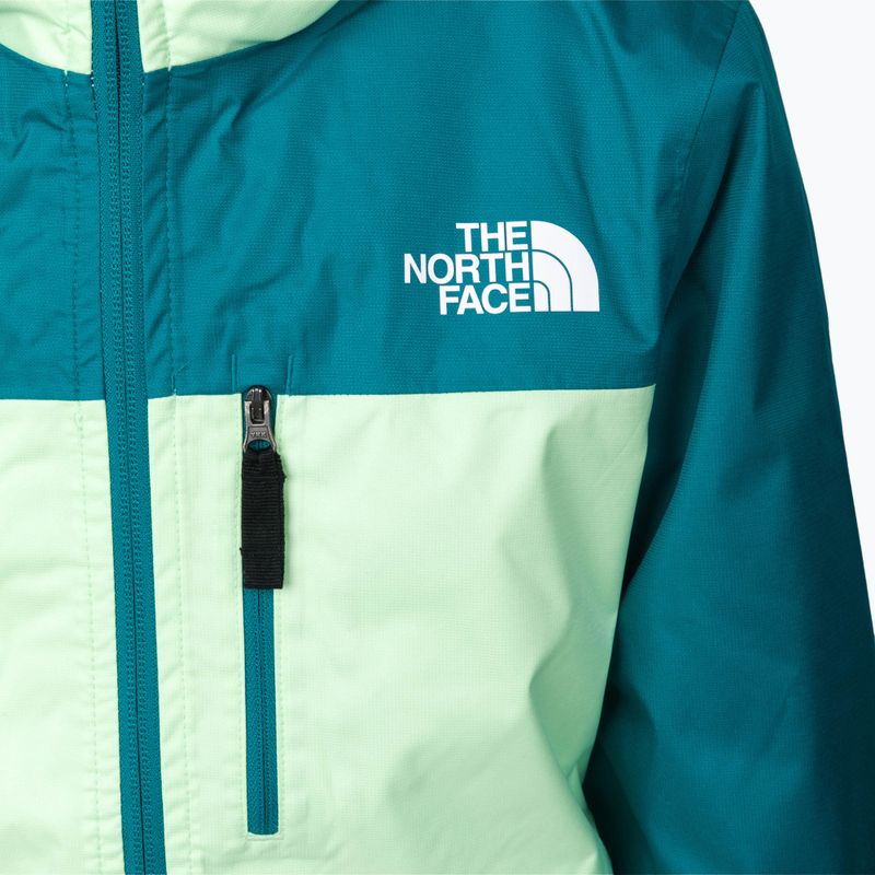 Detská lyžiarska bunda The North Face Teen Snowquest Plus Insulated tyrkysová NF0A7X3O 3