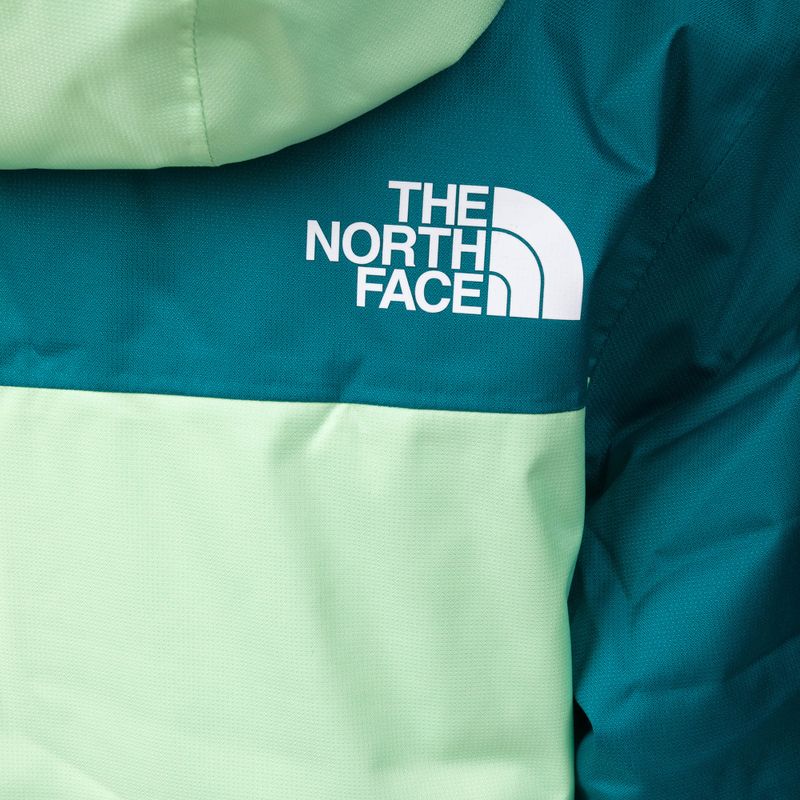 Detská lyžiarska bunda The North Face Teen Snowquest Plus Insulated tyrkysová NF0A7X3O 6