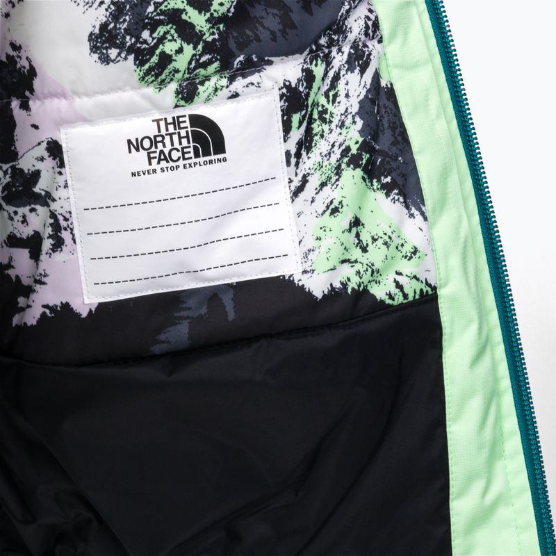 Detská lyžiarska bunda The North Face Teen Snowquest Plus Insulated tyrkysová NF0A7X3O 7