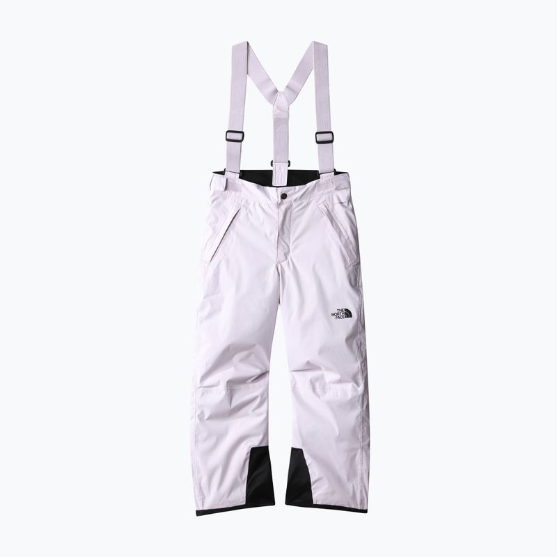Detské lyžiarske nohavice The North Face Teen Snowquest Suspender fialové NF0A7X3P6S11