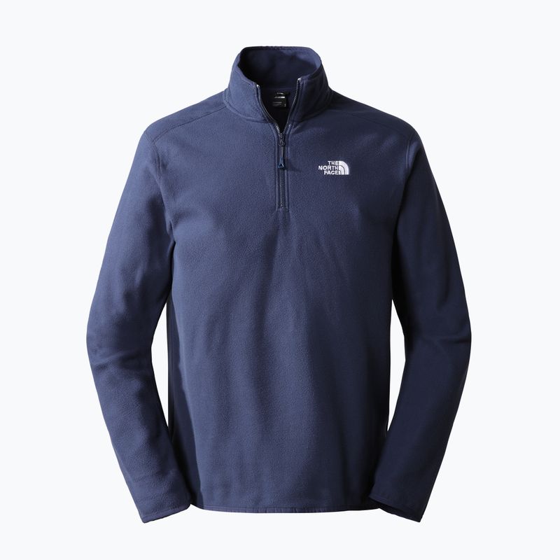 Pánska fleecová mikina The North Face 1 Glacier 1/4 Zip tmavomodrá NFA5IHP8K21