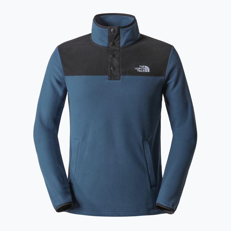 Pánska fleecová mikina The North Face Homesafe Snap Neck Fleece Pullover blue NF0A55HMMPF1 10