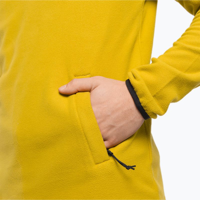 Pánska fleecová mikina The North Face Homesafe Snap Neck Fleece Pullover yellow NF0A55HM76S1 7