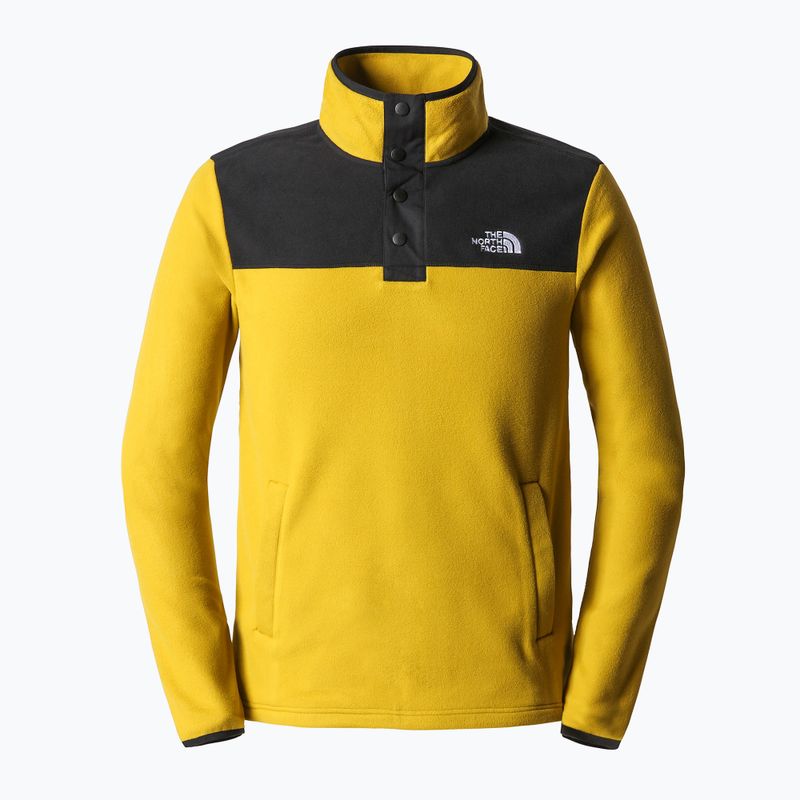 Pánska fleecová mikina The North Face Homesafe Snap Neck Fleece Pullover yellow NF0A55HM76S1 8