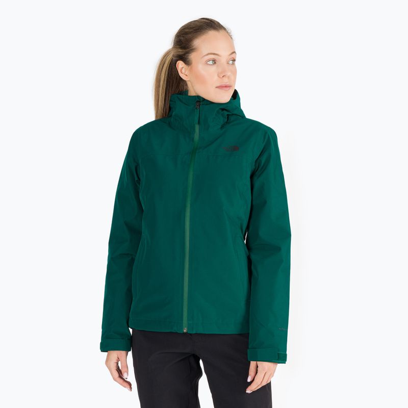 Dámska páperová bunda The North Face Dryzzle Futurelight Insulated green NF0A5GM6D7V1